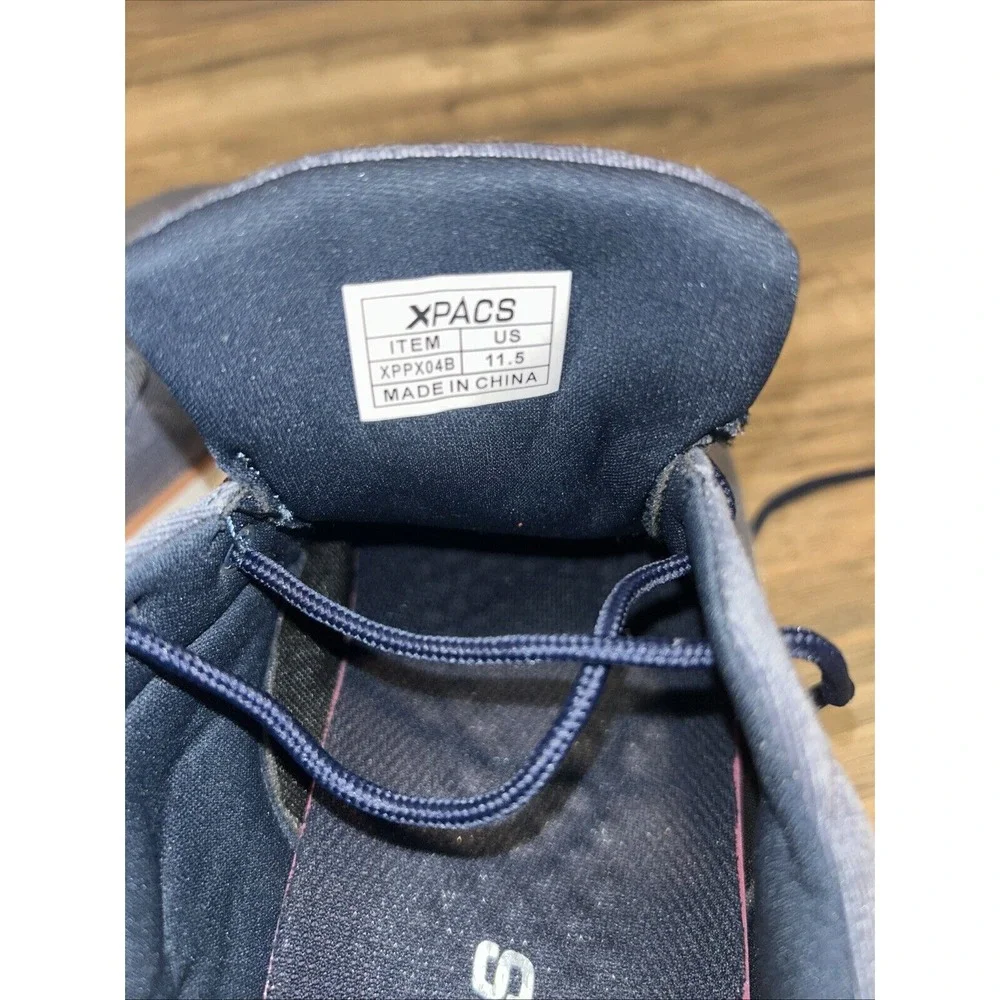 SIZE 11.5 Mens XPACS Oxford‎ Orthotic Lace Up Arch Support Shoes, Blue SIZE 11.5 Mens XPACS Oxford Orthotic Lace Up Arch Support  main image 2